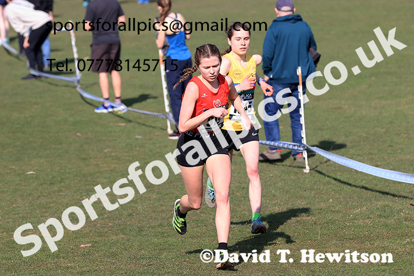 Senior womens 2025 UK CAU Inter Counties Cross Country Champs., Wollaton Park, Nottingham. Photo: David T. Hewitson/Sports for All Pics